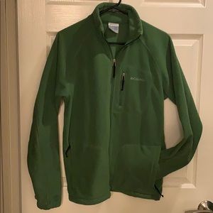 Columbia full zip fleece jacket